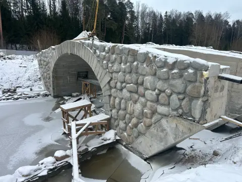 Мост-плотина «Краснодолинный», Павловск