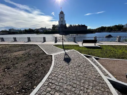 Набережная в Выборге
