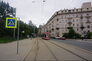 Бордюр на улицы города (Кронверский пр.)